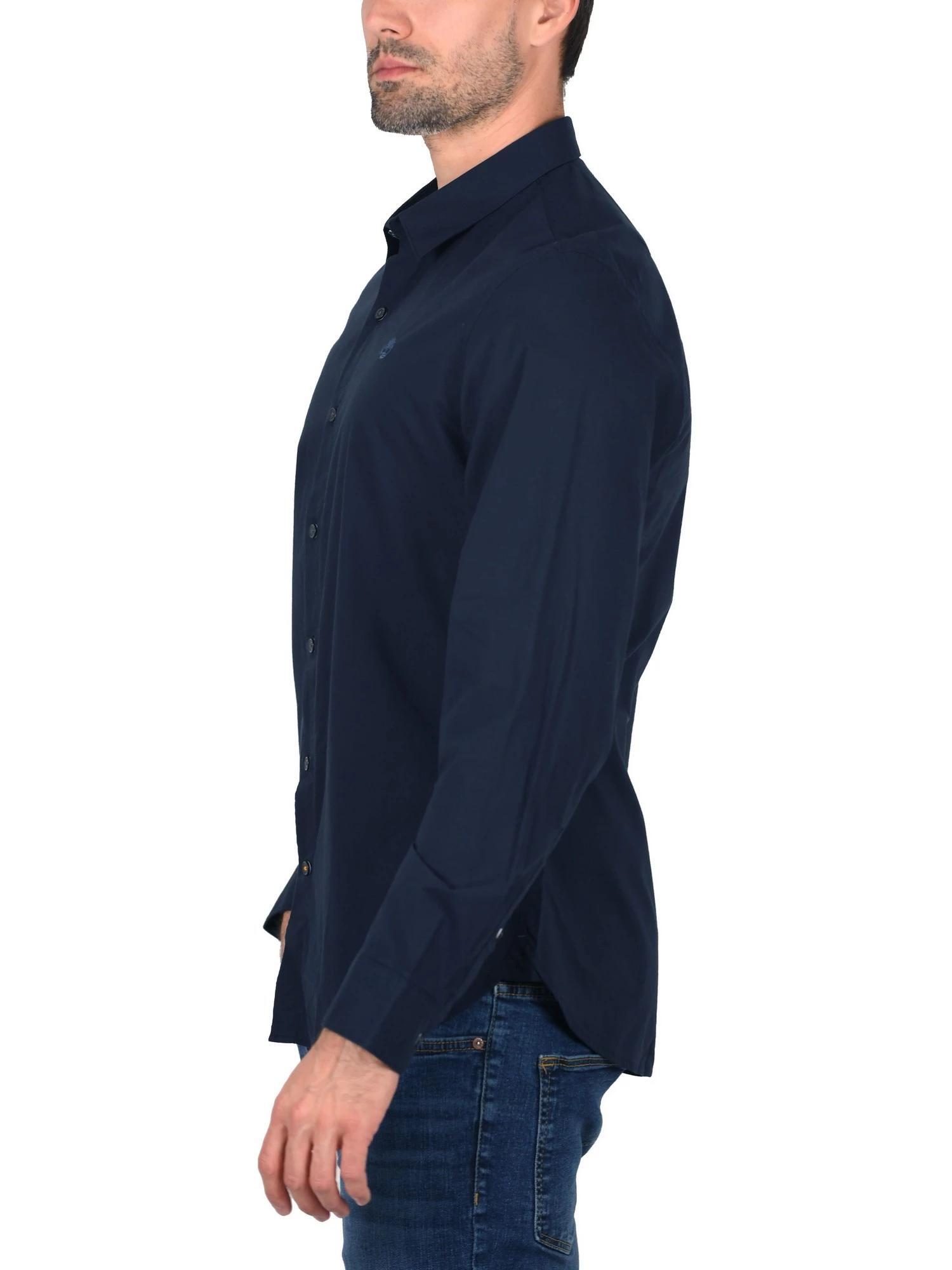 Chemise Homme LS E-R Pop Solid 2/5