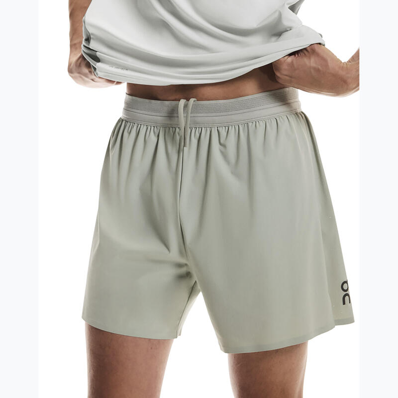 Pantaloni scurți On 5" Performance Shorts - gri Tin | alergare