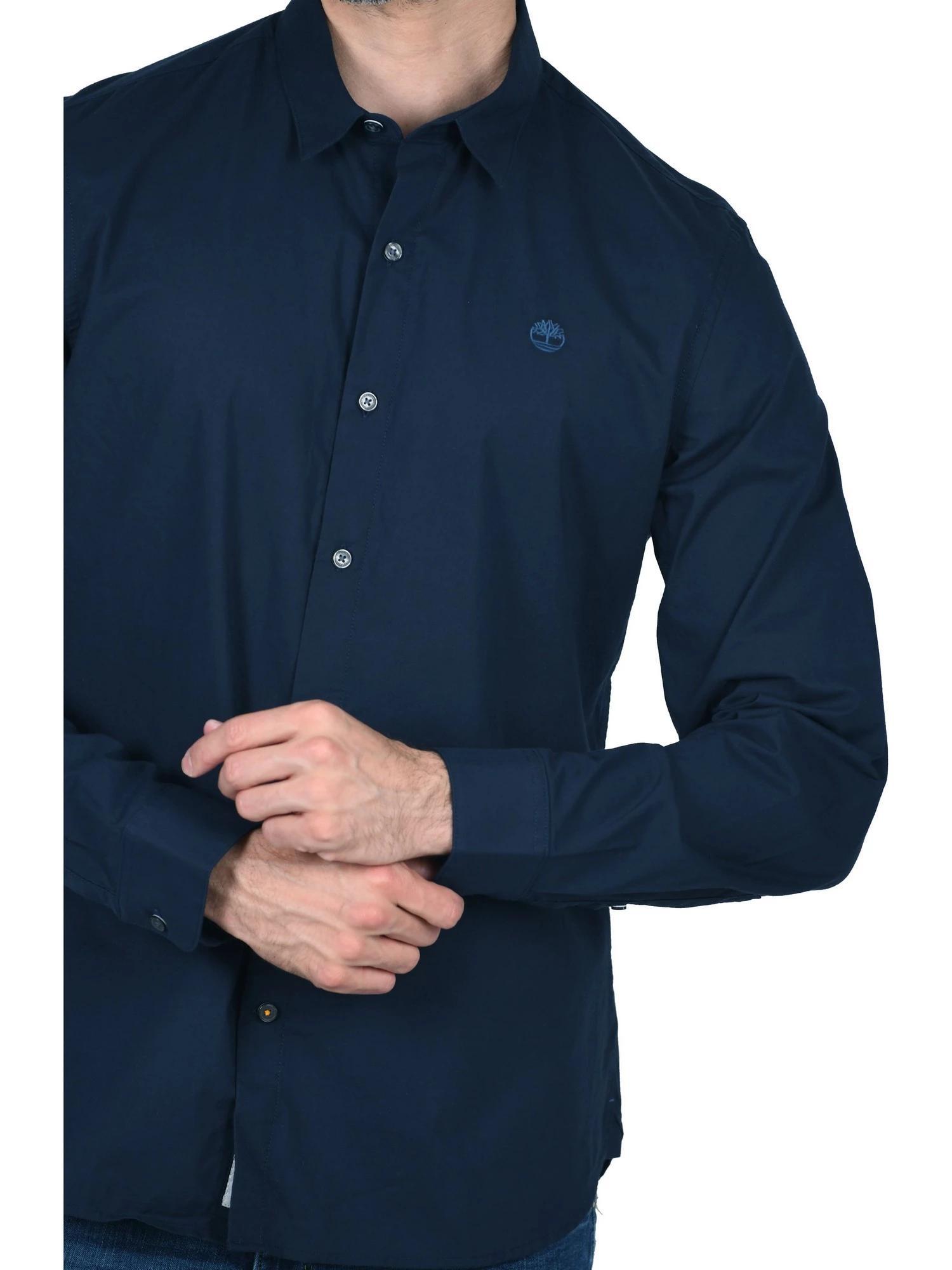 Chemise Homme LS E-R Pop Solid 4/5