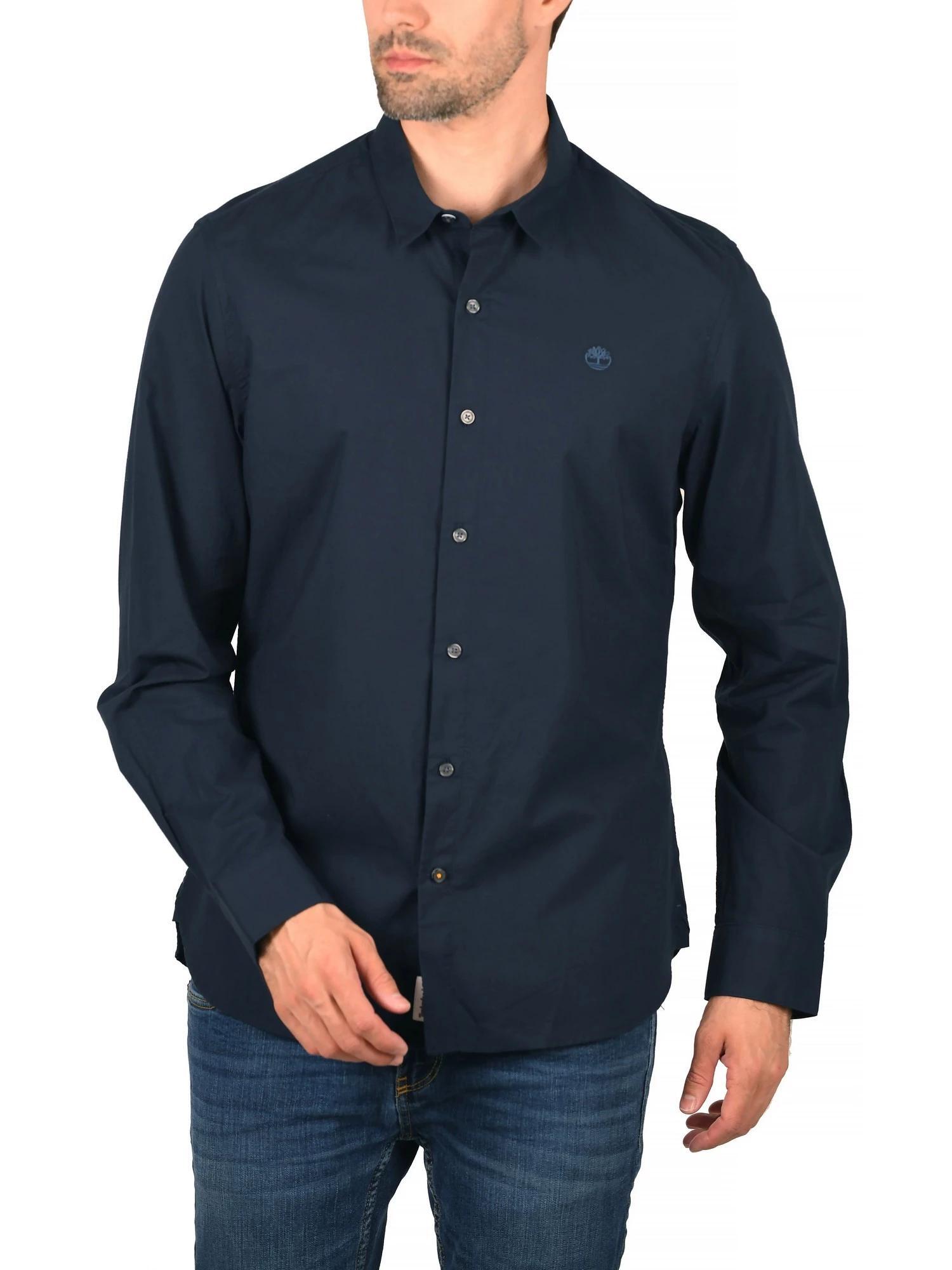 Chemise Homme LS E-R Pop Solid 1/5