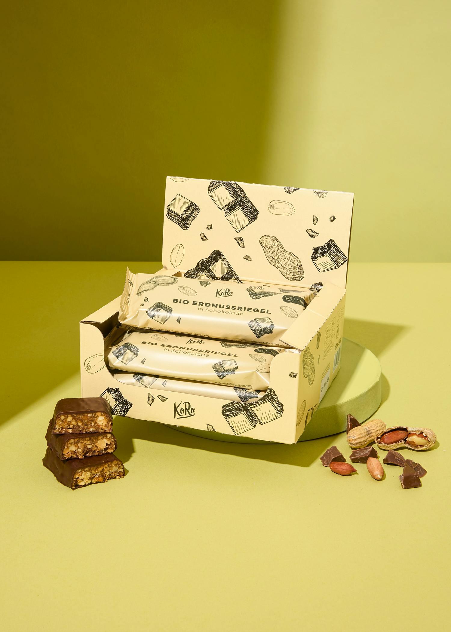 Barretta alle arachidi con cioccolato bio | 12 x 50 g 2/7