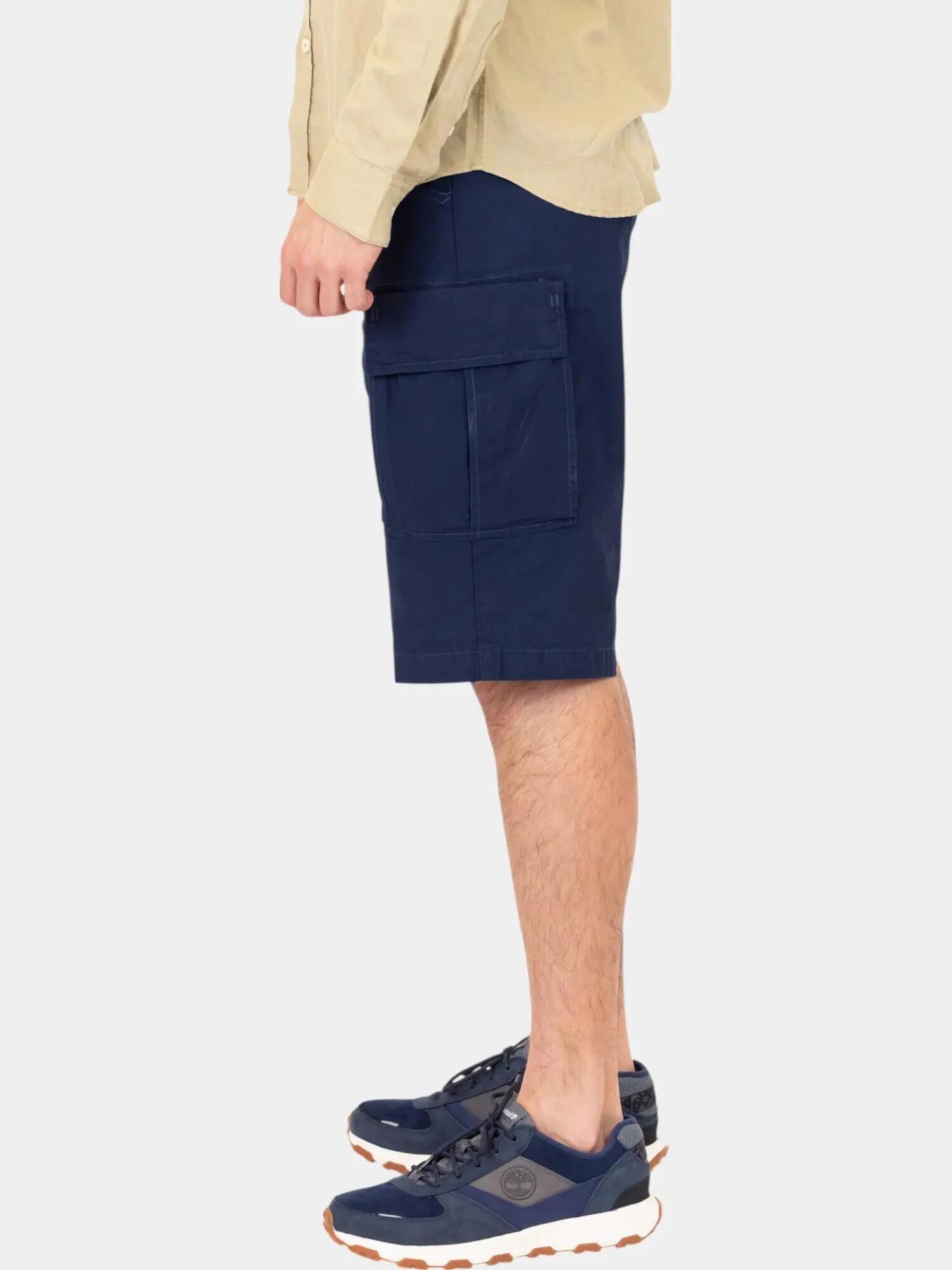 Cargo Shorts Uomo Poplin 2/4