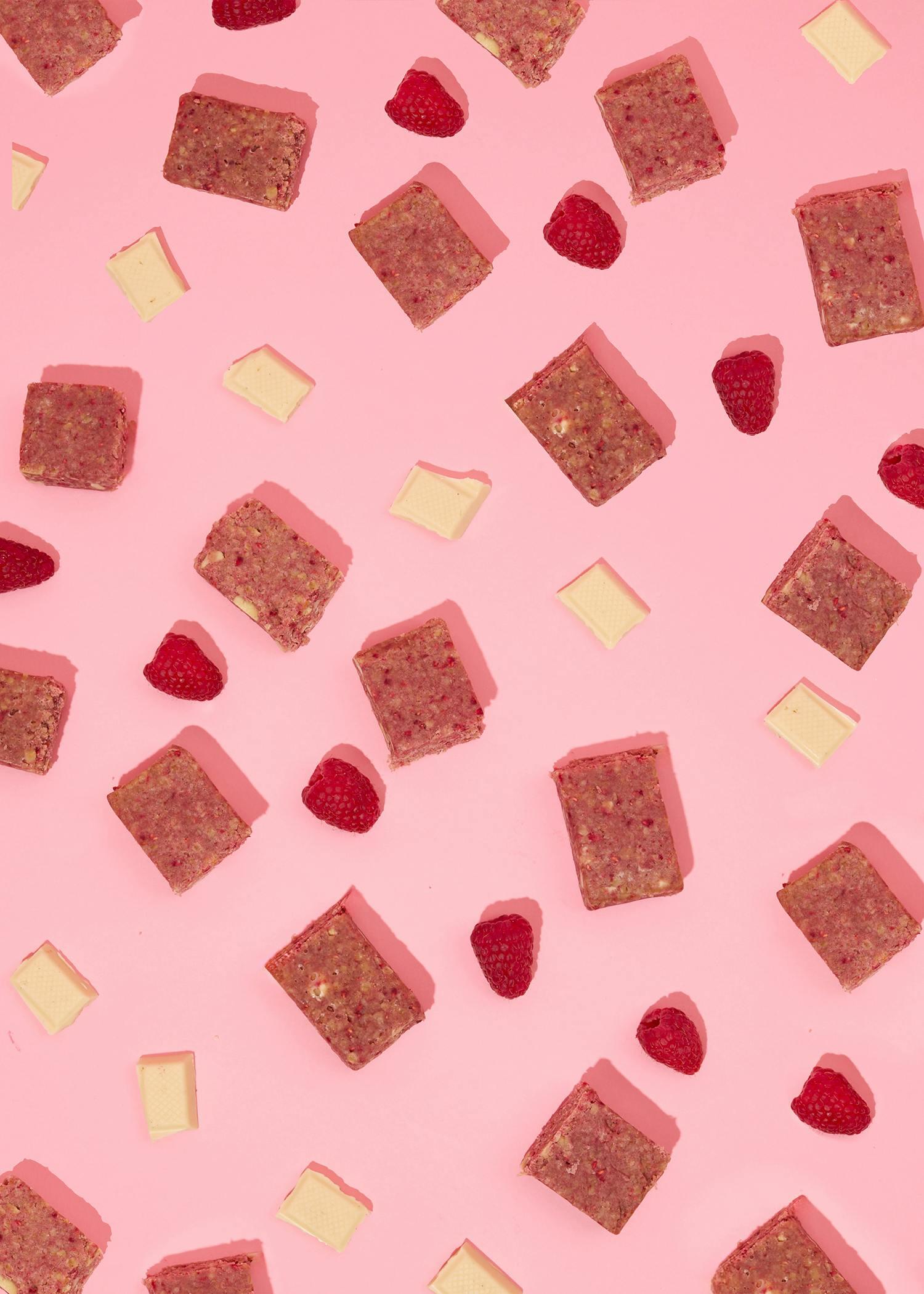 Barre d'avoine framboise chocolat blanc bio 15 x 60 g 6/7