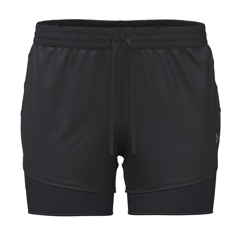 Pantaloni scurți de alergare pentru femei Under Armour Velociti Pro 4" 2N1