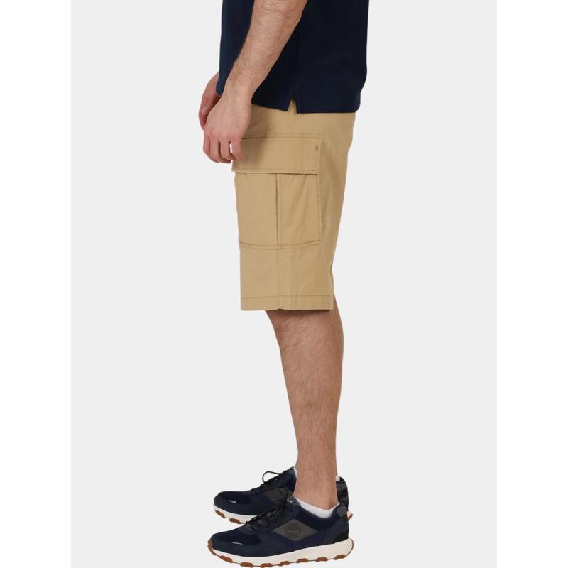 Pantaloni scurti cu buzunare laterale Poplin Cargo Short barbati