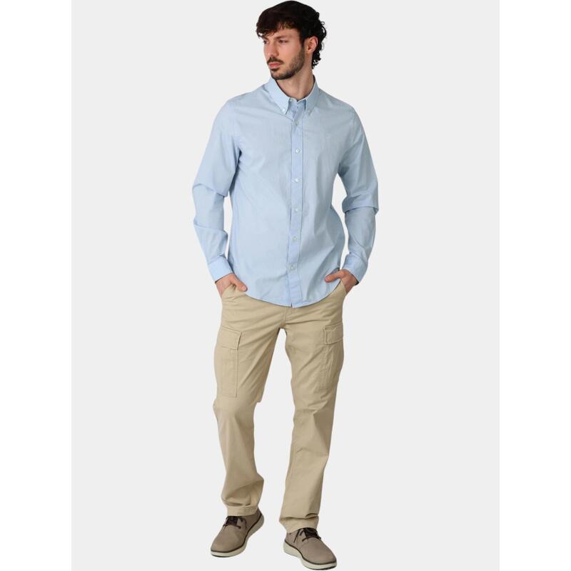 Camasa cu maneci lungi Long Sleeve Stretch Poplin Shirt barbati