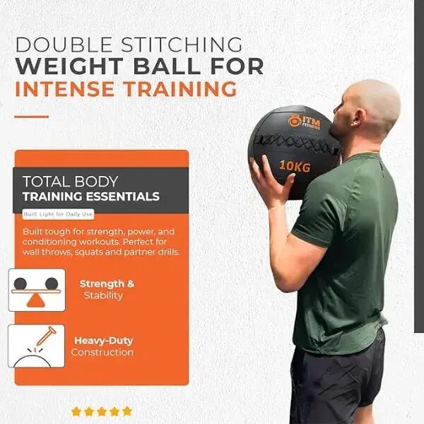 ITM Fitness Wall Ball 10kg 2/7