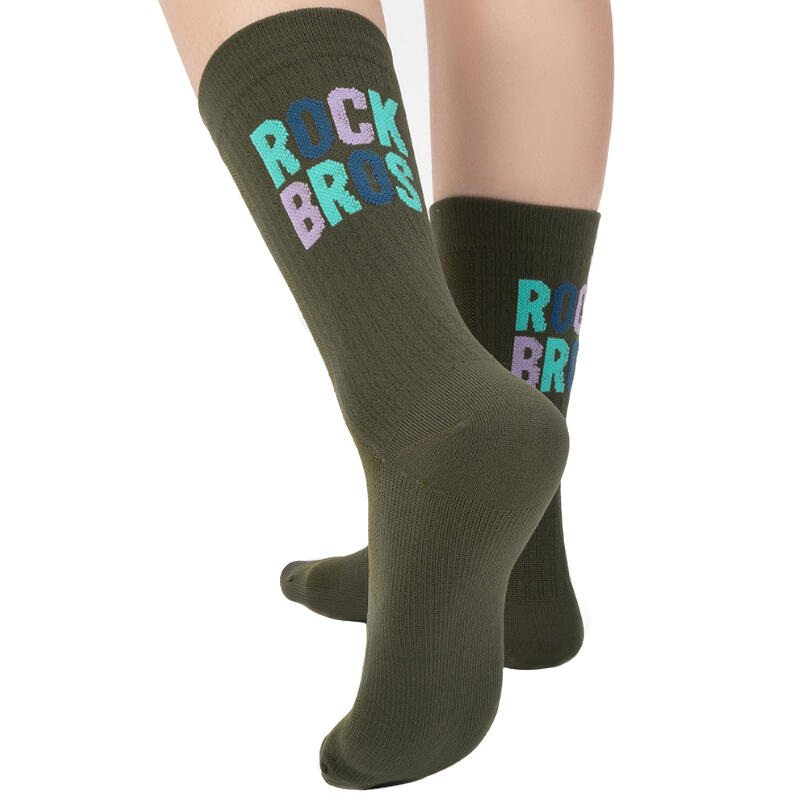 Skarpetki rowerowe kolarskie antybakteryjne Rockbros RB4900 unisex 3/4