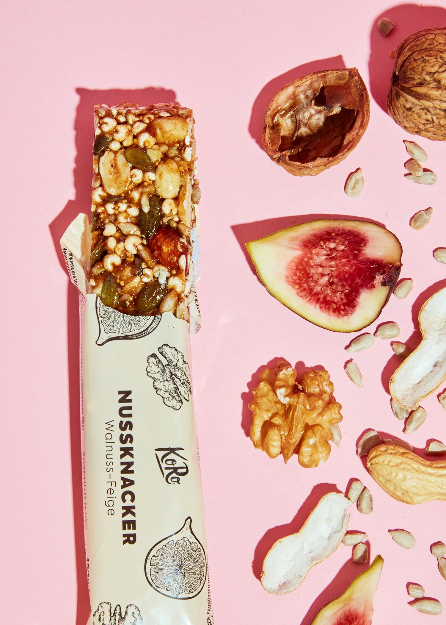 KoRo - Barres aux noix et figues 12 x 40 g - vegan 6/7