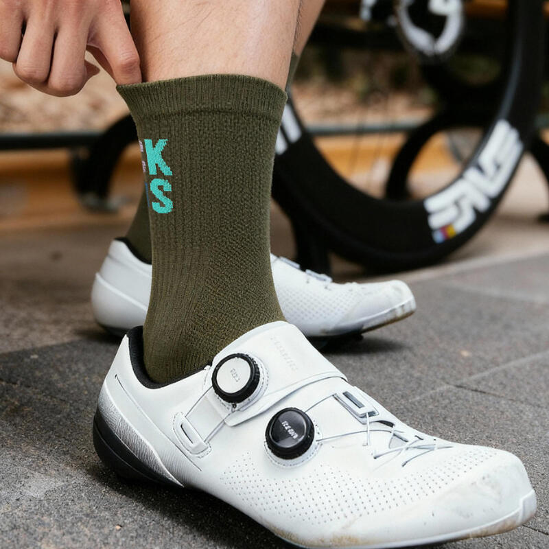 Skarpetki rowerowe kolarskie antybakteryjne Rockbros RB4900 unisex 4/4