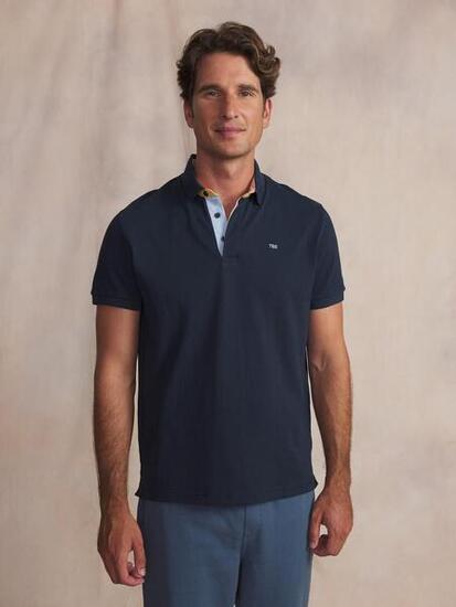 Polo manches courtes homme CLIDEPOL - Bleu Marine