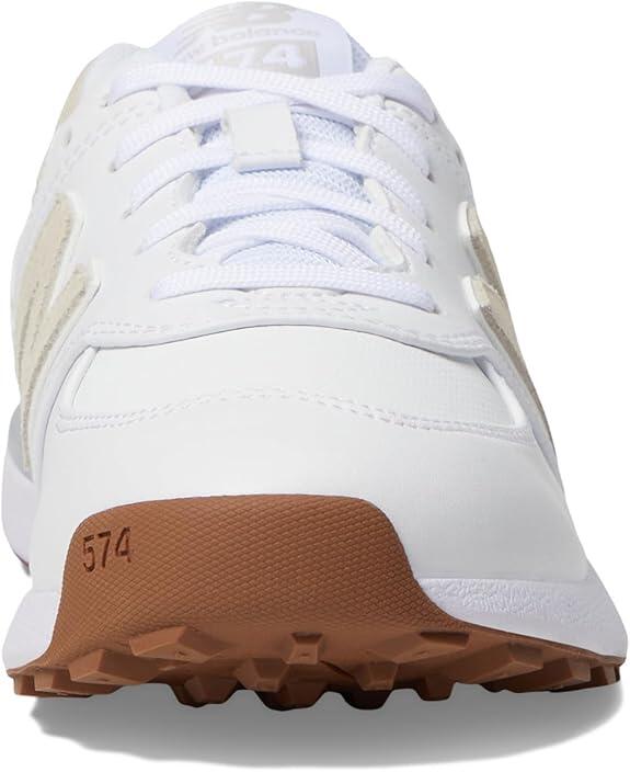 New Balance 574 Greens V2, chaussures de golf pour femme, blanc 3/6