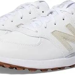 New Balance 574 Greens V2, chaussures de golf pour femme, blanc