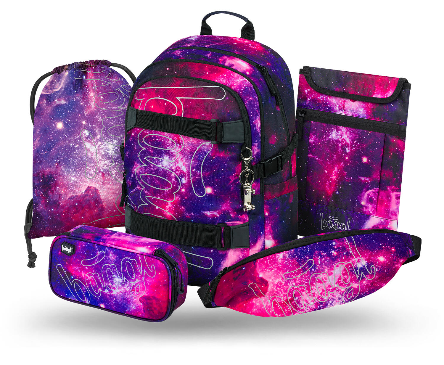 BAAGL Školní set Skate Galaxy III
