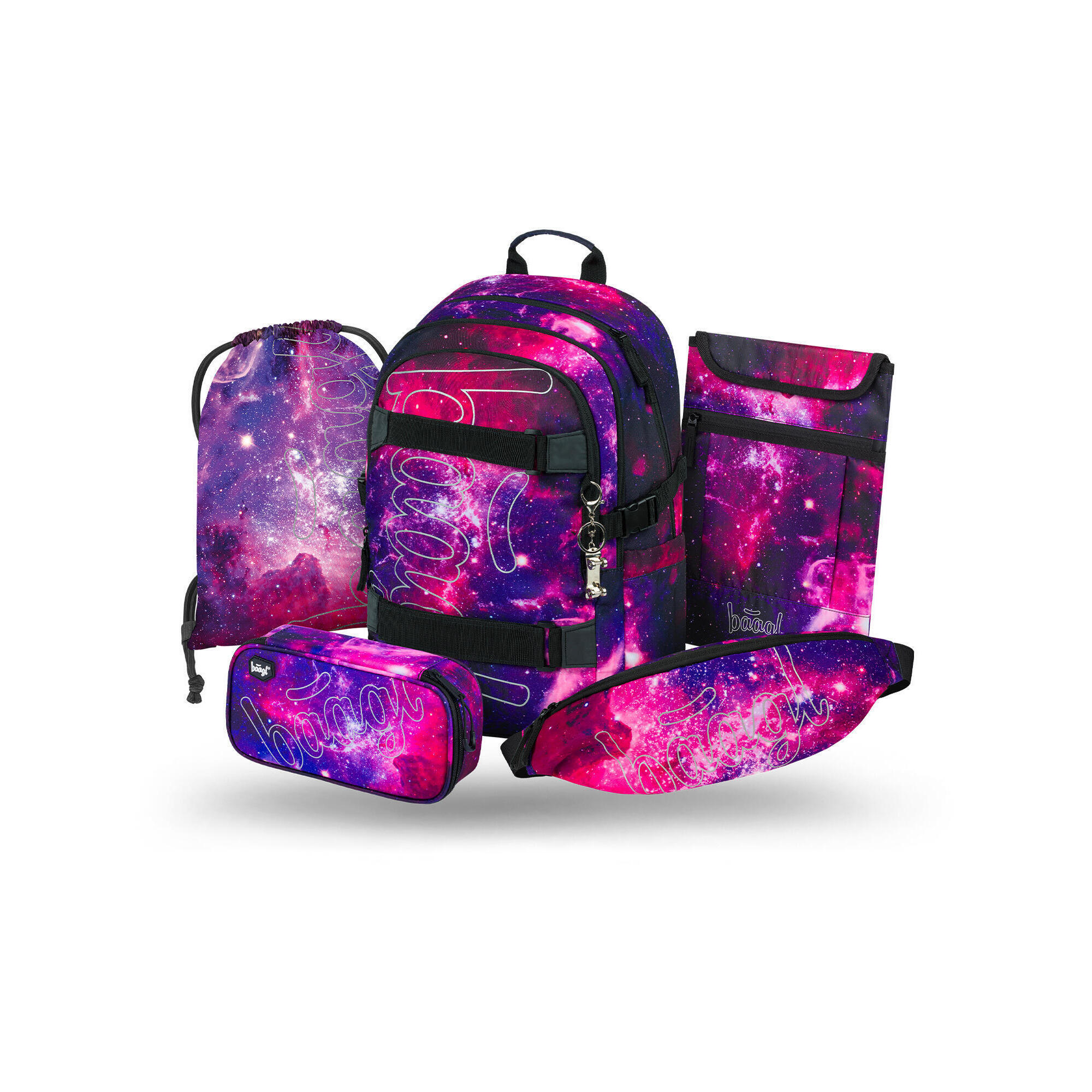 BAAGL Školní set Skate Galaxy III