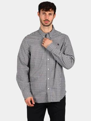 Camicia Uomo Stretch Poplin Gingham Shirt
