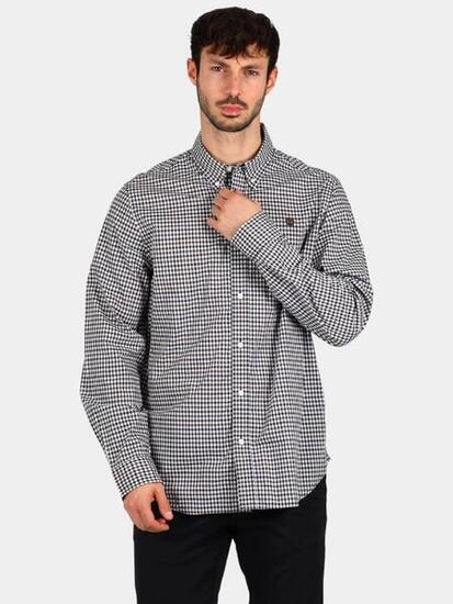 Camicia Uomo Stretch Poplin Gingham Shirt