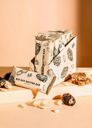 Barre au beurre de cacahuètes bio 12 x 30 g