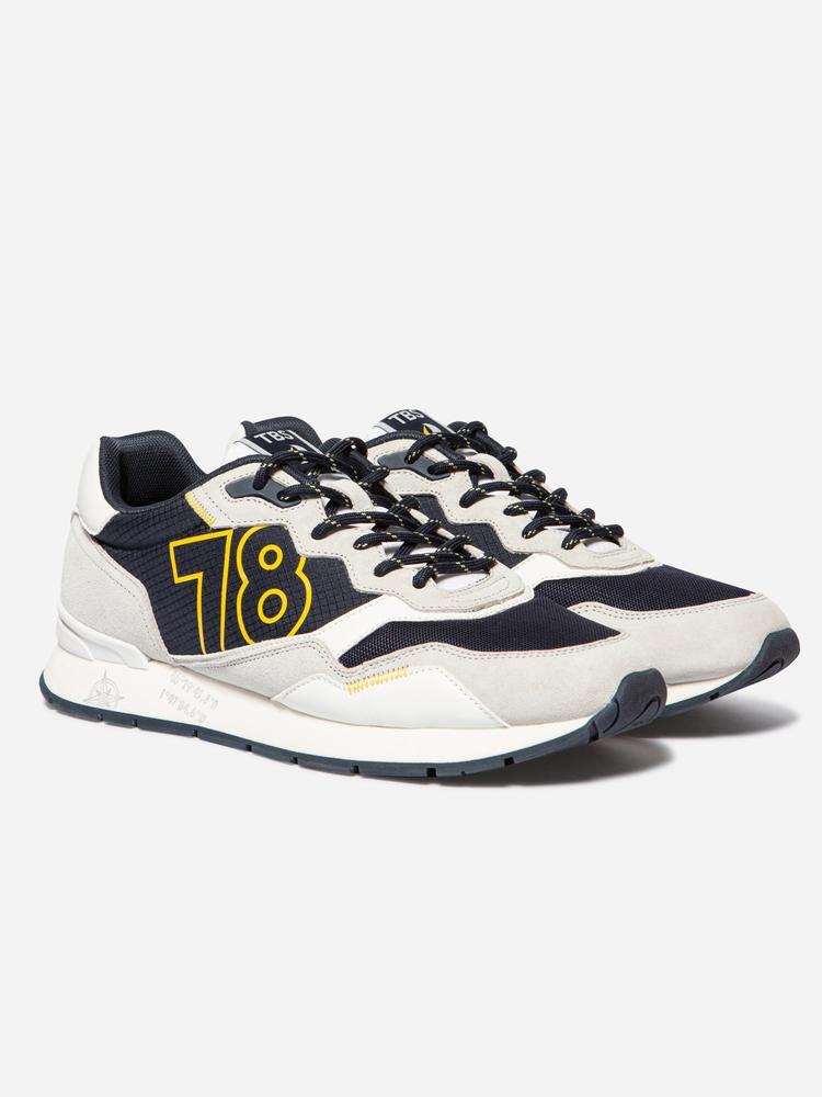 Chaussures de running Homme - DJONBOT Navy / Blanc 4/5