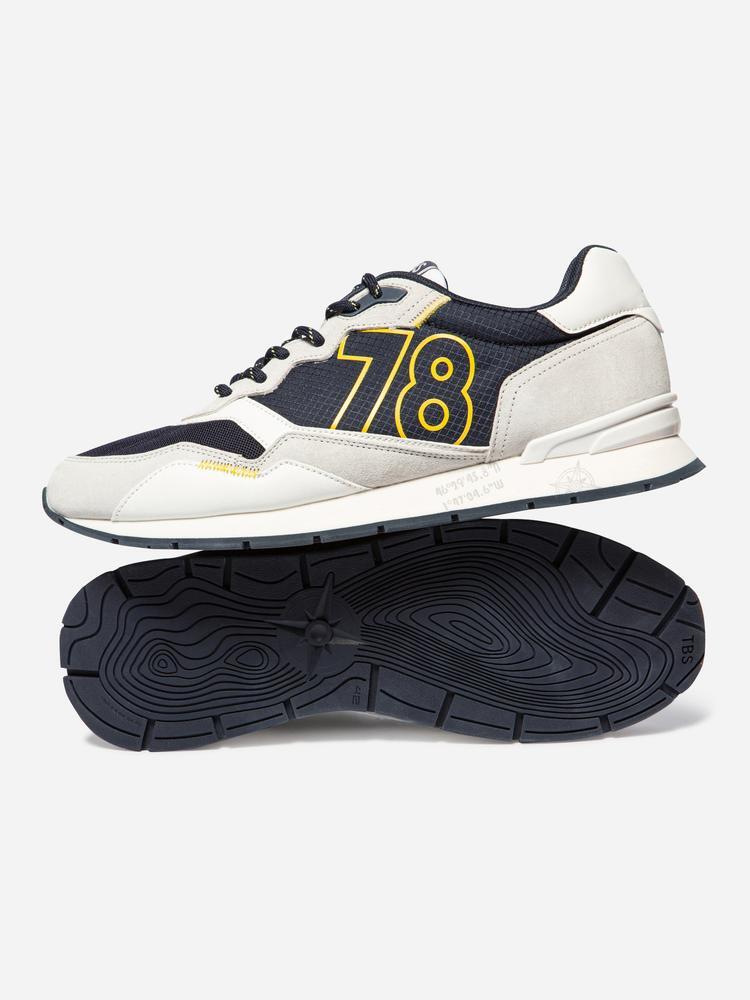 Chaussures de running Homme - DJONBOT Navy / Blanc 3/5