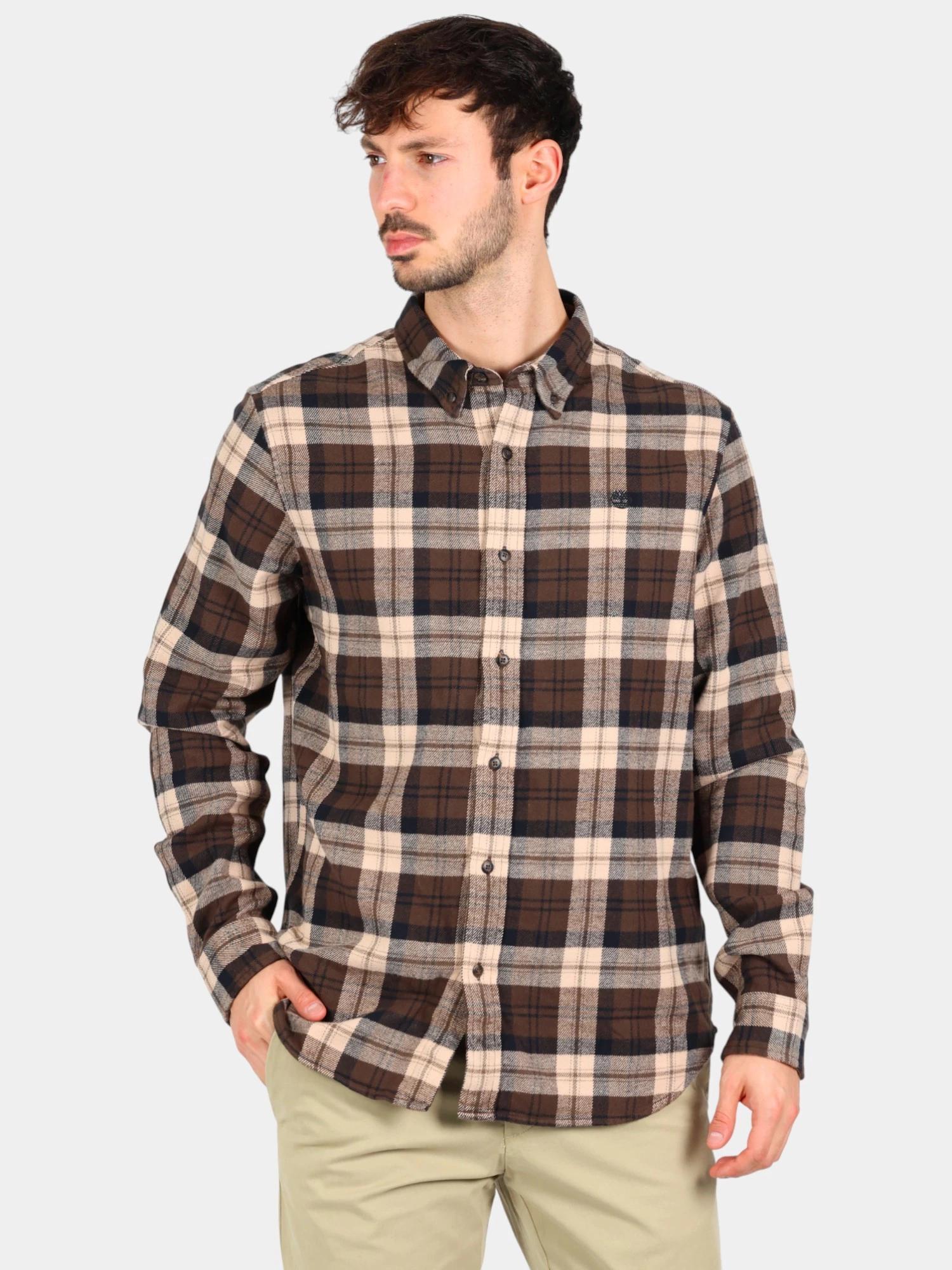 Camasa cu maneci lungi Midweight Flannel Check Shirt barbati