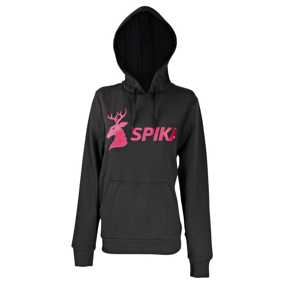 Spika GO Classic Hoodie Damen (Black) Größe L 1/3