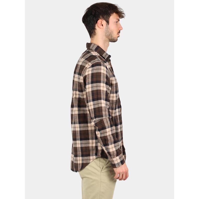 Camasa cu maneci lungi Midweight Flannel Check Shirt barbati