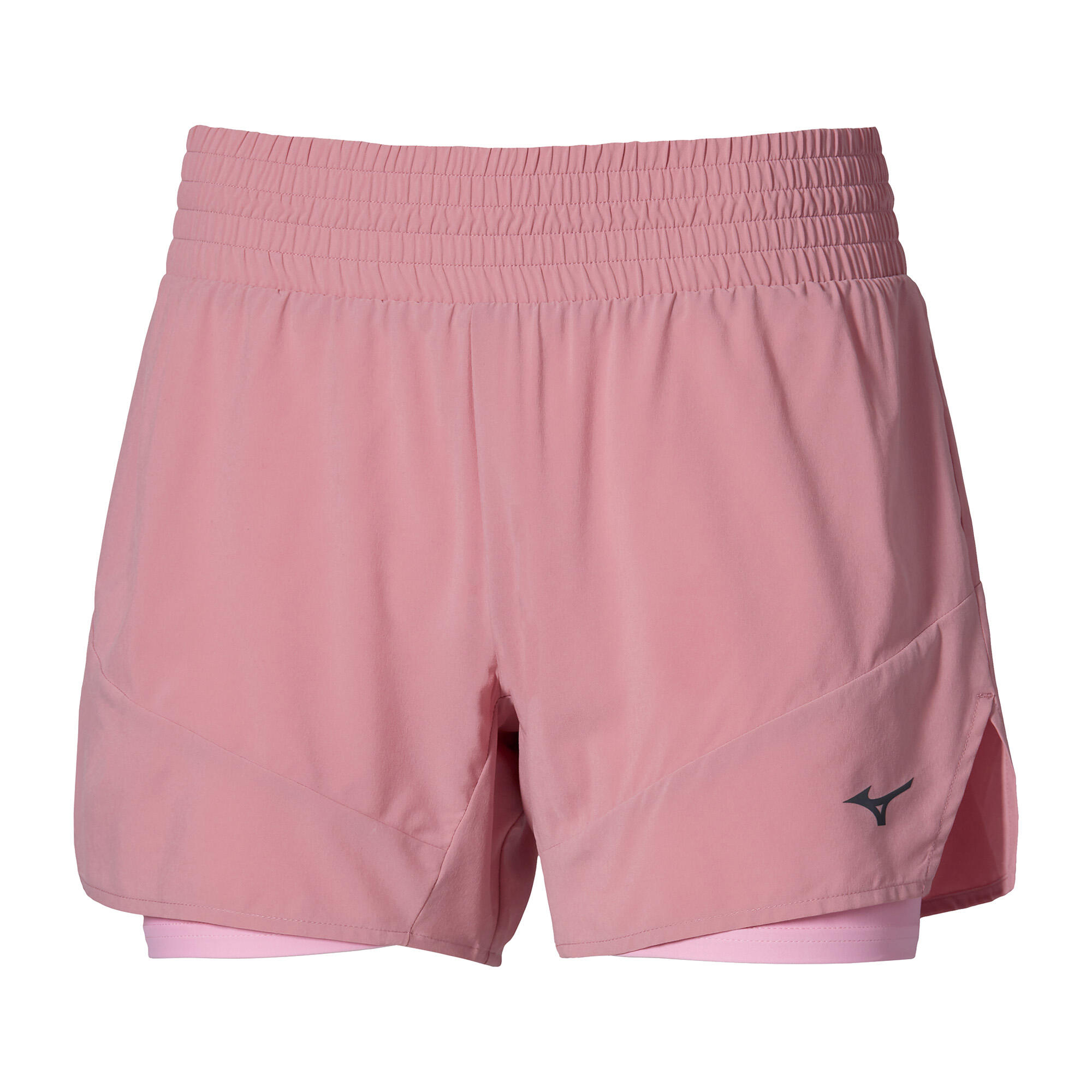 Spodenki do biegania damskie Mizuno Active 2in1 4.5 4/4