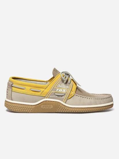 Chaussures bateau homme GLOBEK Beige / Mimosa