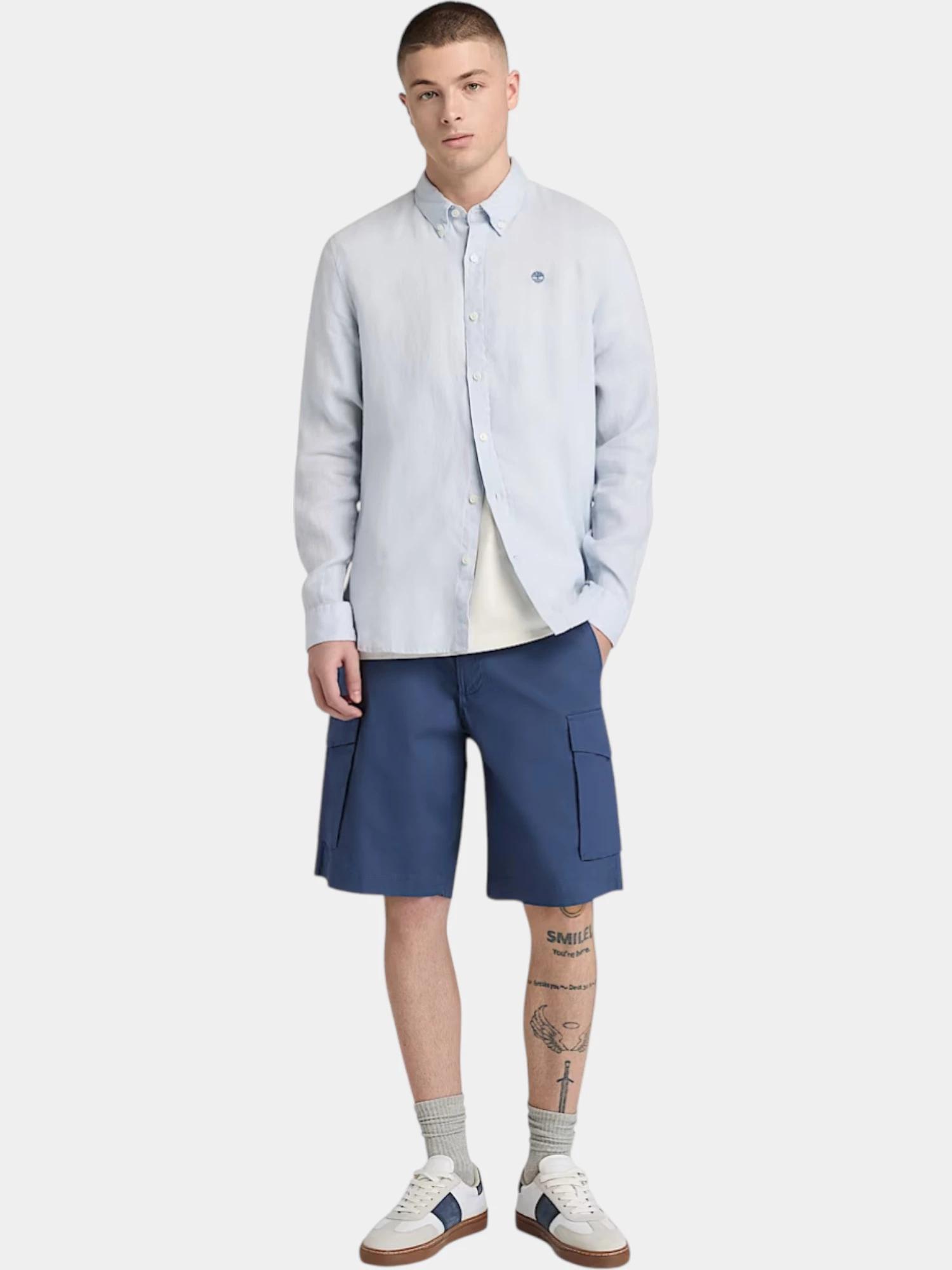 Camicia Uomo LS Linen 3/5