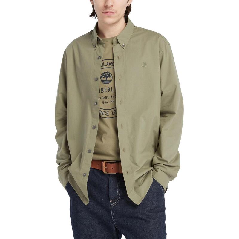 Camasa cu maneci lungi Stretch Poplin Shirt barbati