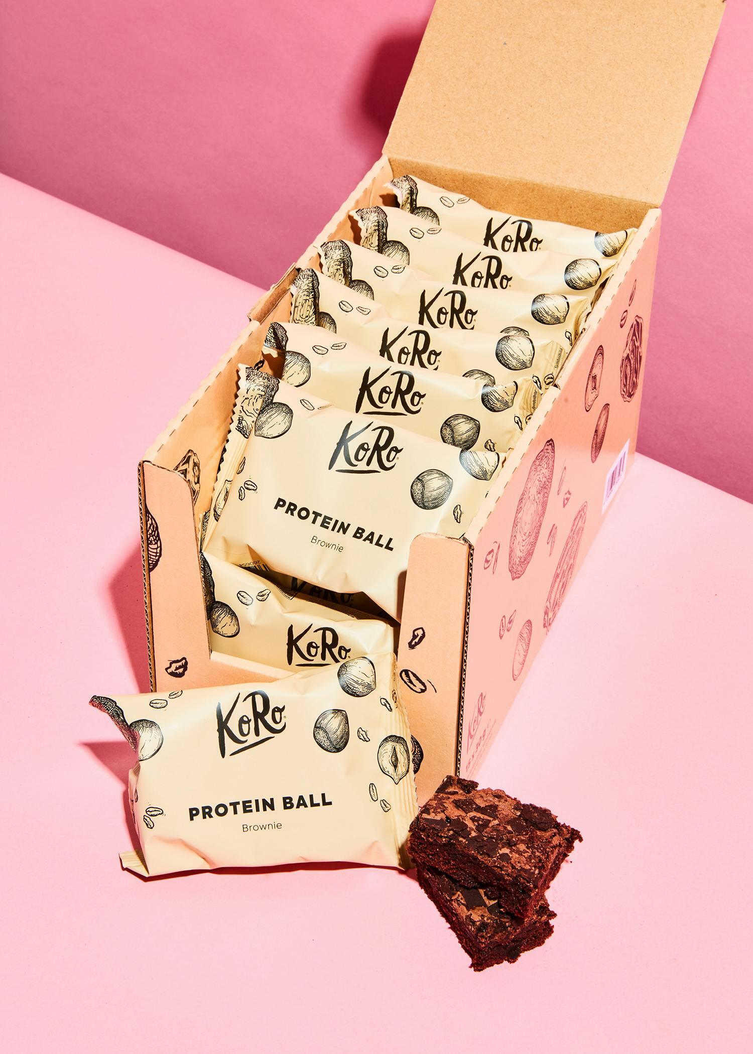 Protein Ball saveur Brownie 14 x 30 g 1/7
