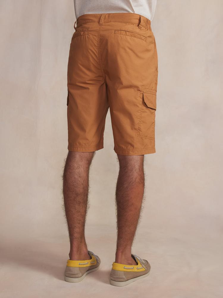 Bermuda homme VIDALBER ceinture semi-élastiquée Teck 2/5