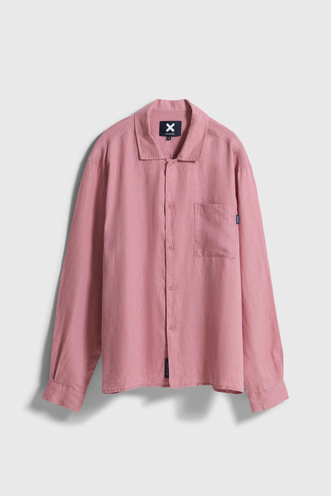 Camisa Blue Banana Breeze Sienna de 100% Lino 4/5