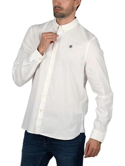 Camicia Uomo LS Ela River Elevated Oxford Solid Slim