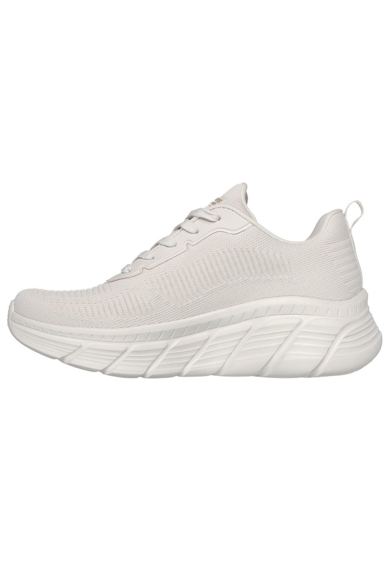 SKECHERS BOBS B FLEX HI - FLYING HI Sneakers Plateauschuh Damen 117385 WHT 3/4