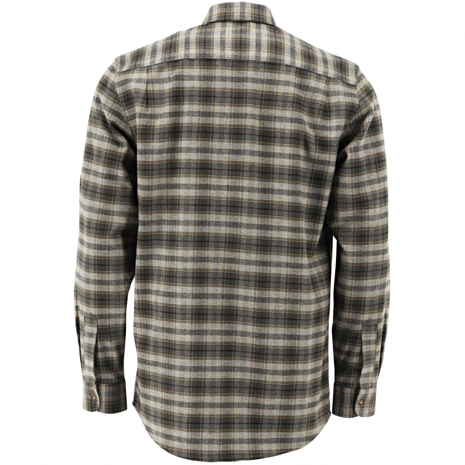 OS Trachten Gliru Hemd 1/1 Arm Regular Fit Herren (Oliv) Größe 47/48 2/4