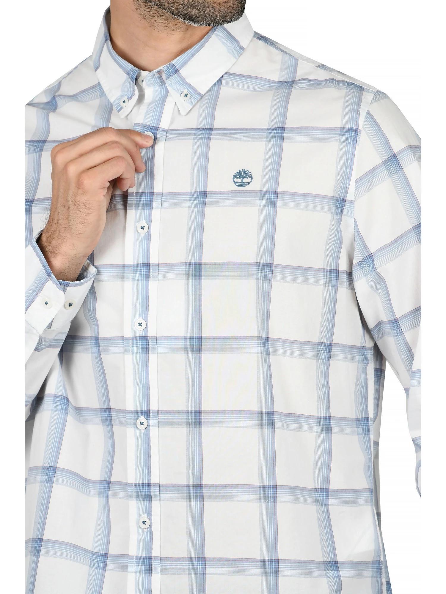 Camicia LS Strtch Poplin Check 4/6