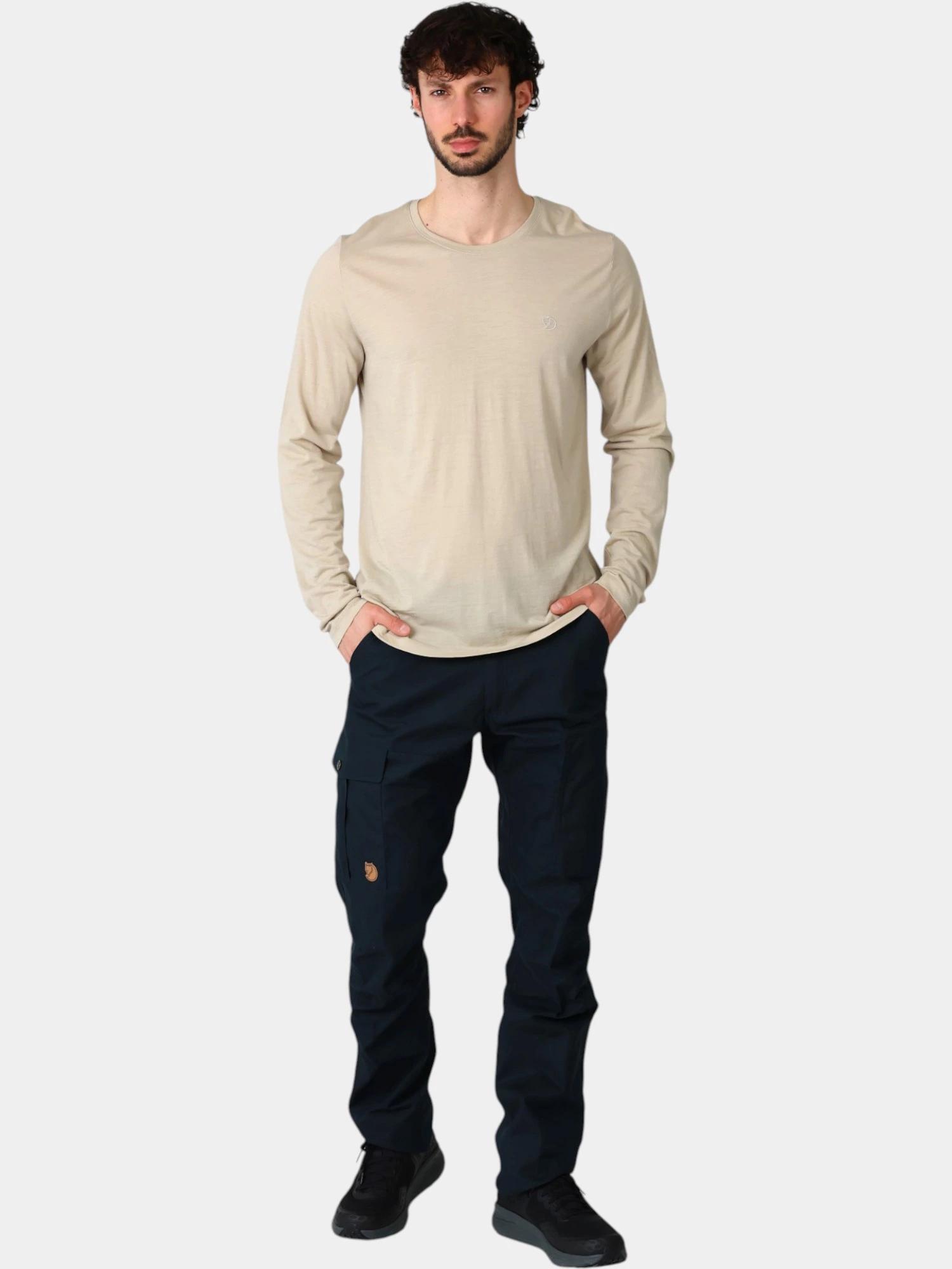 Sport T-Shirt Uomo Abisko Wool LS M 4/5