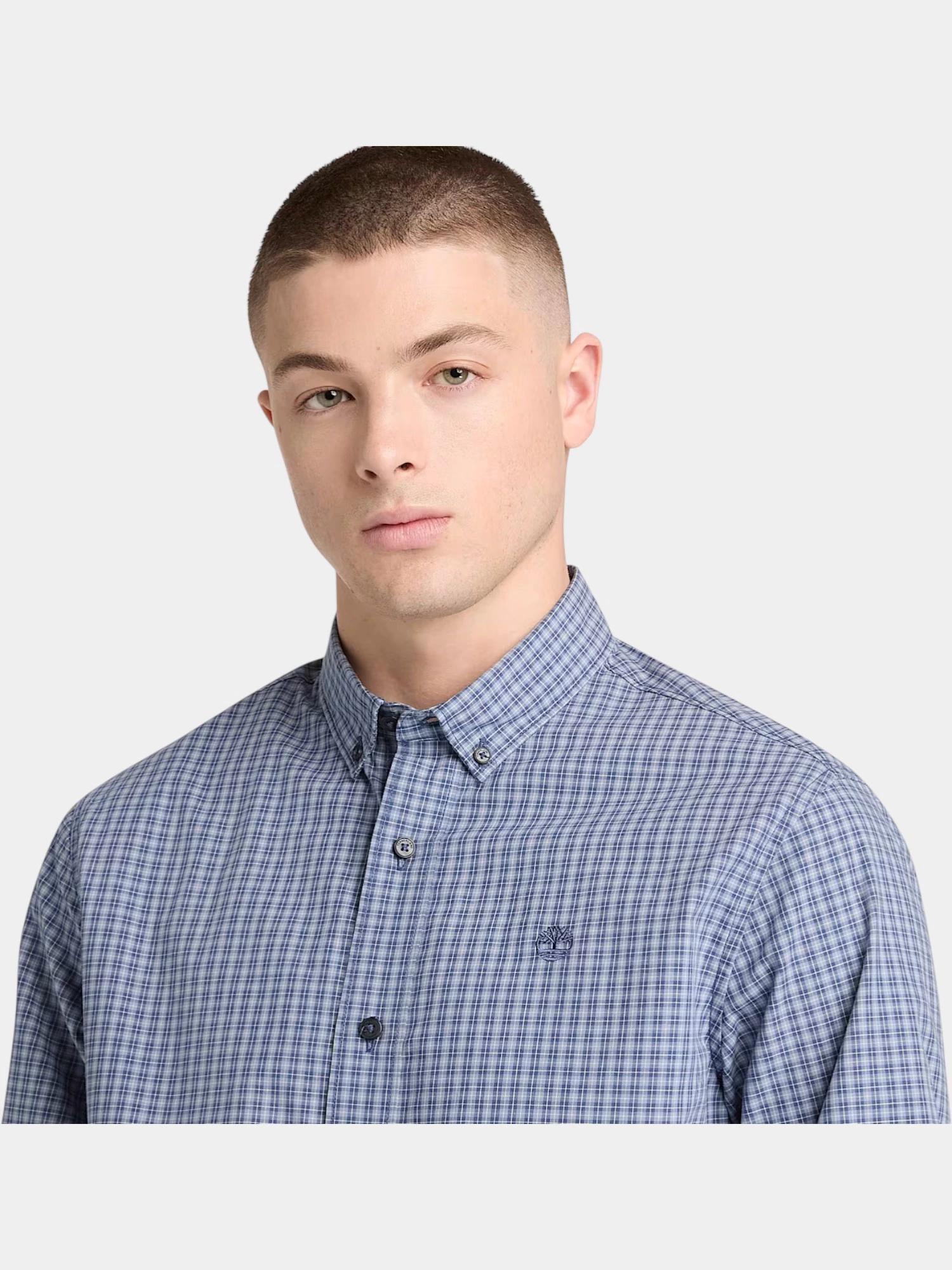 Koszula męska Timberland Micro Plaid Poplin 3/5