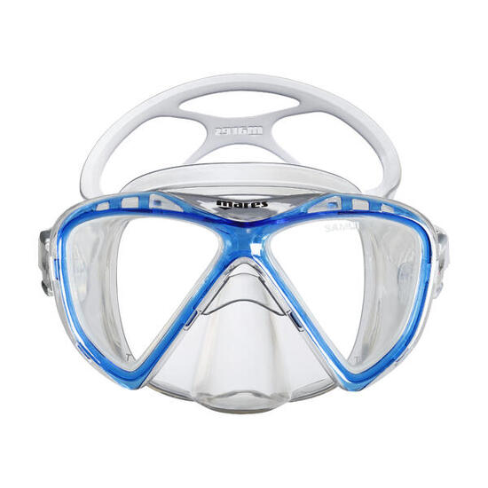 Masque Snorkeling Double Verre Samui Mid Silicone Ez Adjust 360 Compact
