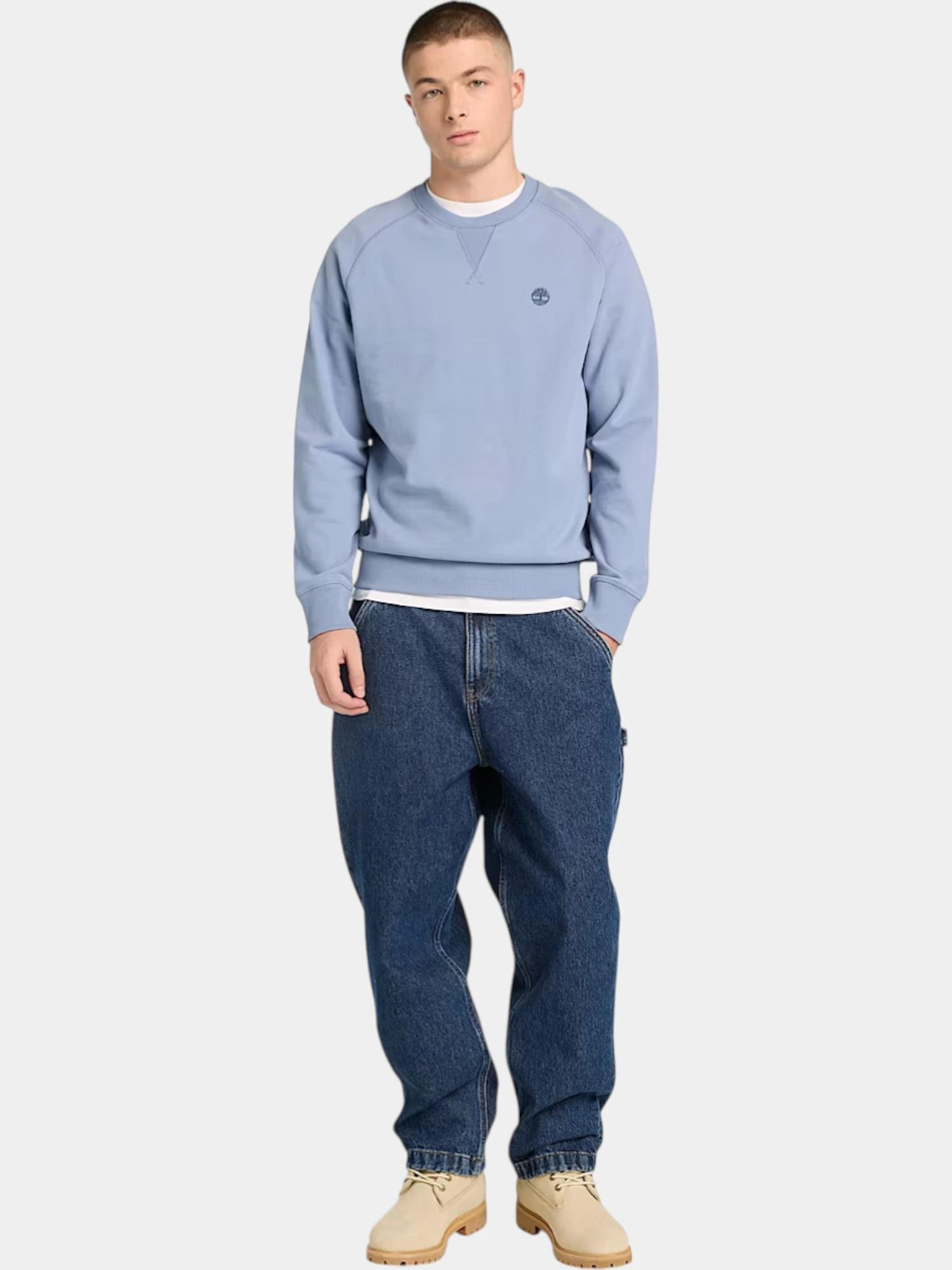 Trui Heren Loopback Crew 3/5
