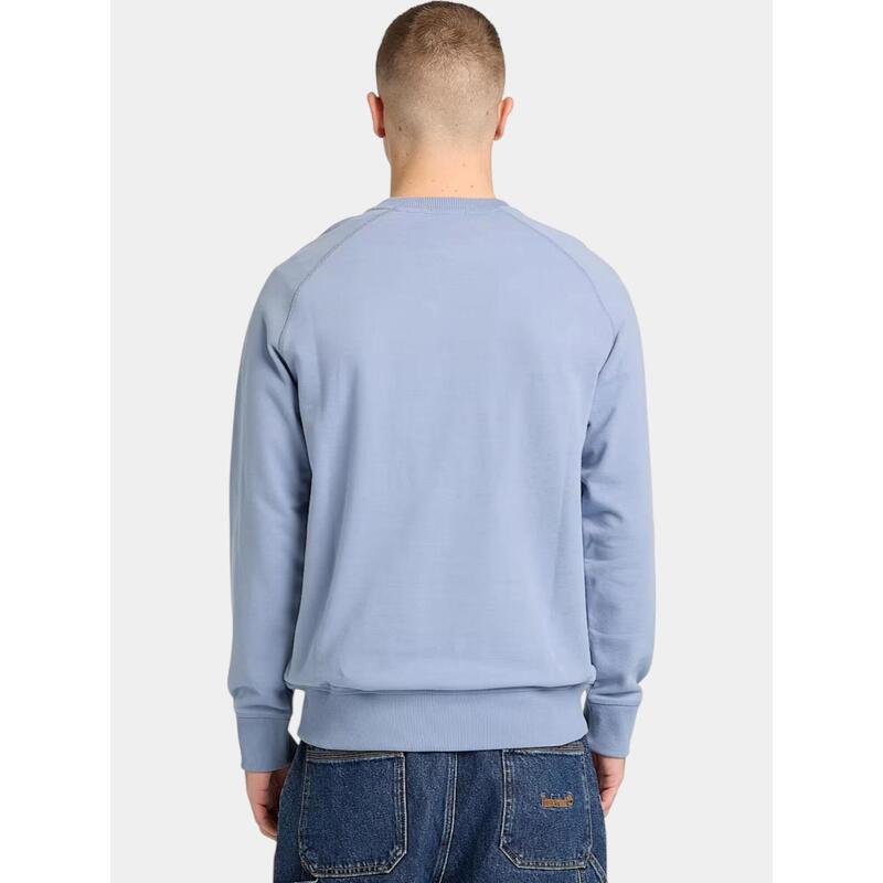 Cardigan Loopback Crew Neck Sweatshirt barbati
