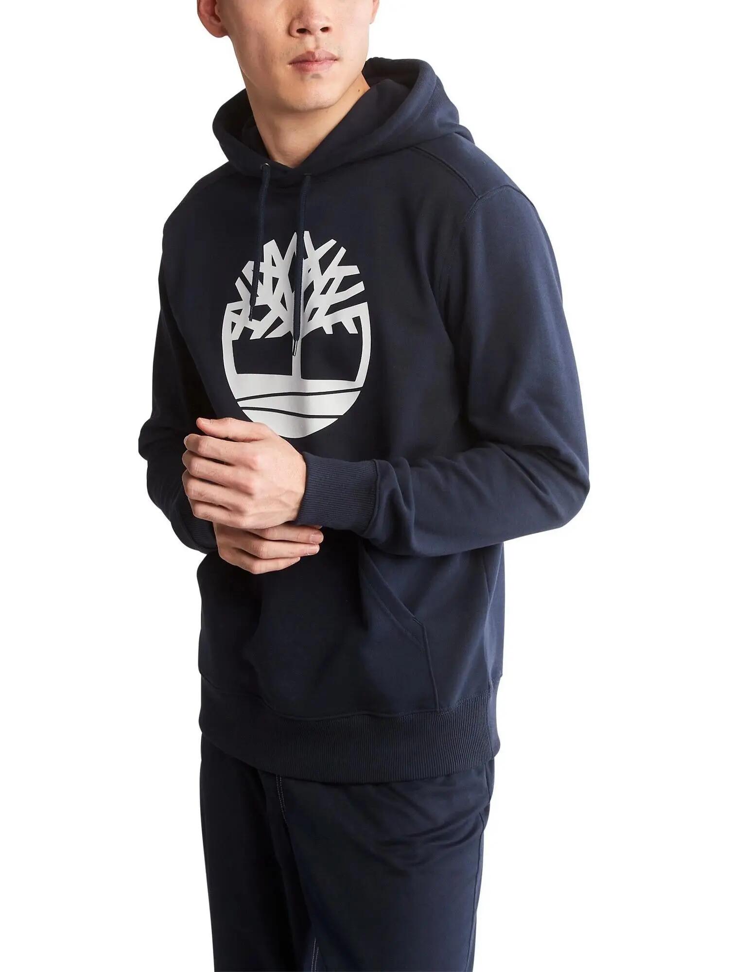Pulover cu gluga Tree Logo Hoodie barbati