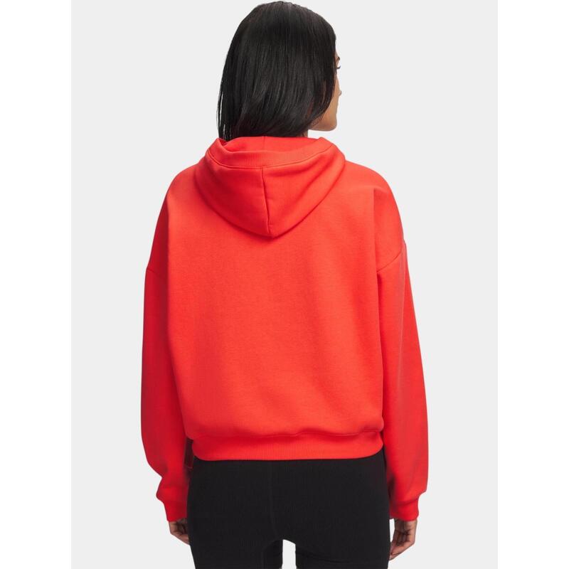 Pulover cu gluga UA Icon Fleece HZ Hoodie femei