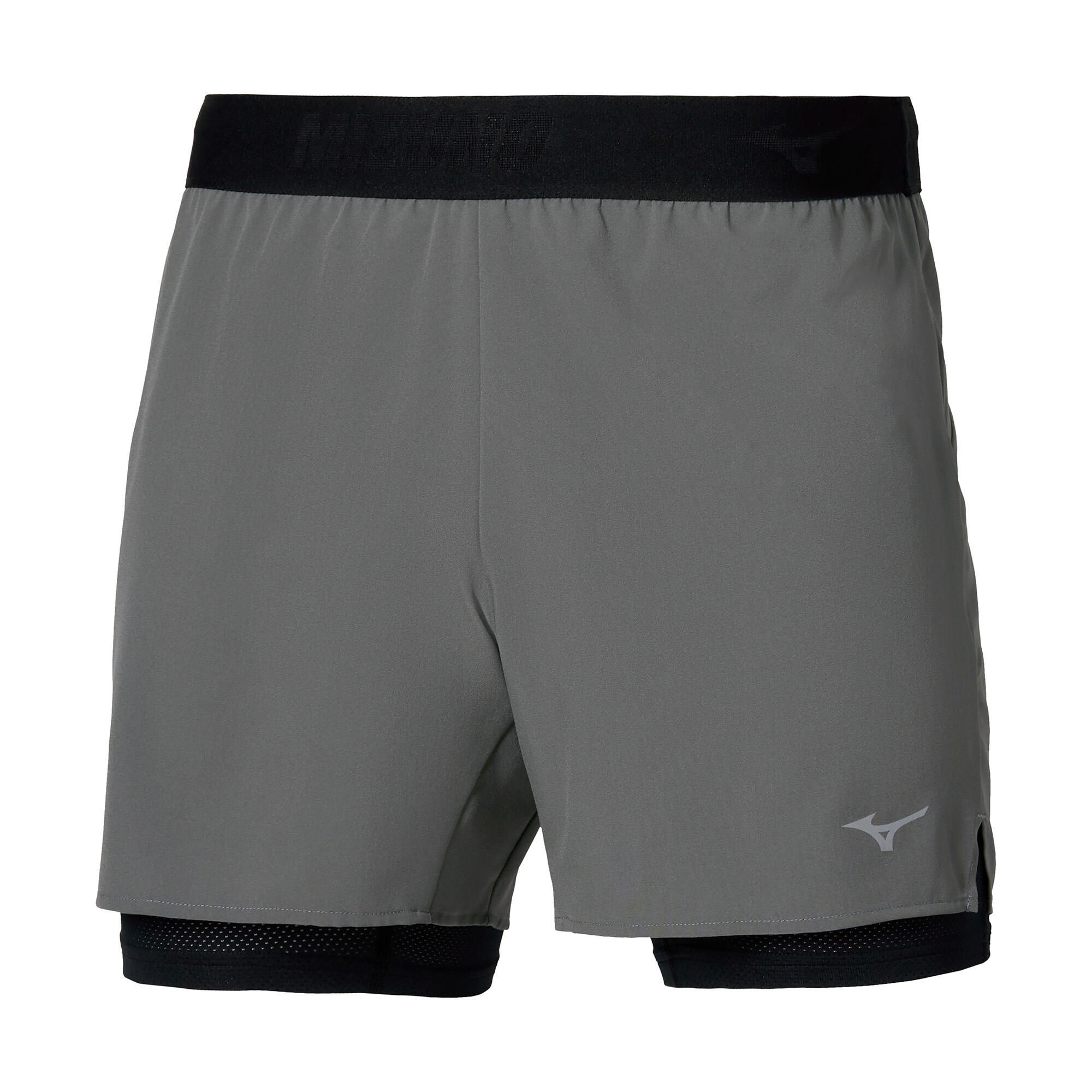 Spodenki do biegania męskie Mizuno Core 5.5 Inches 2in1 4/4