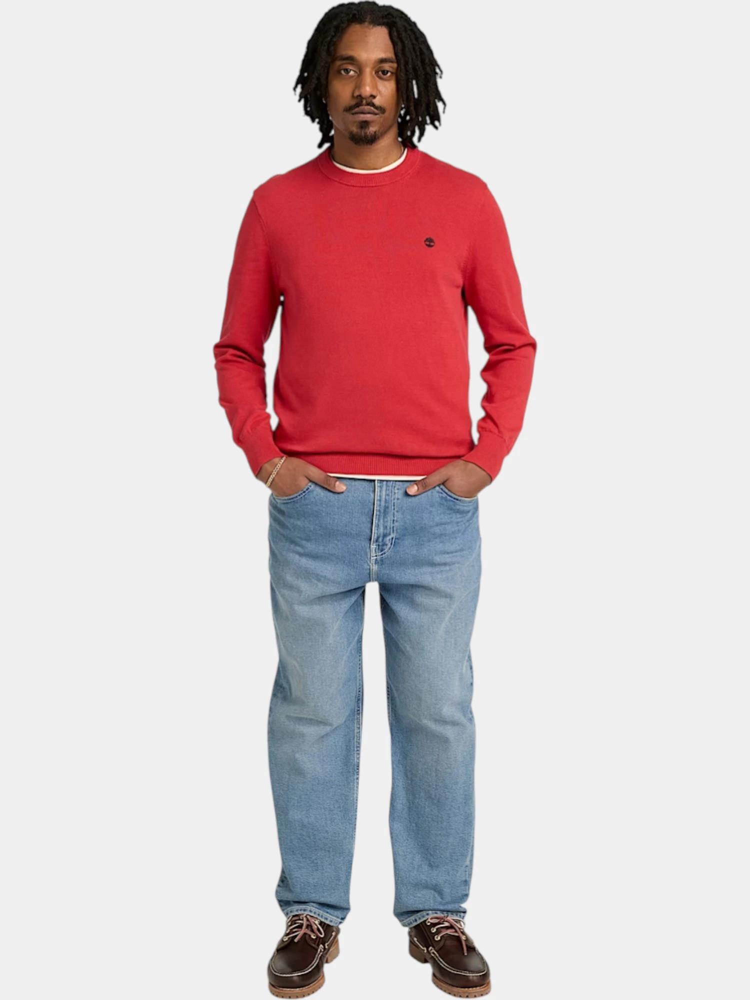 Pullover Herren LS Williams River Cotton YD Crew Regular 3/5