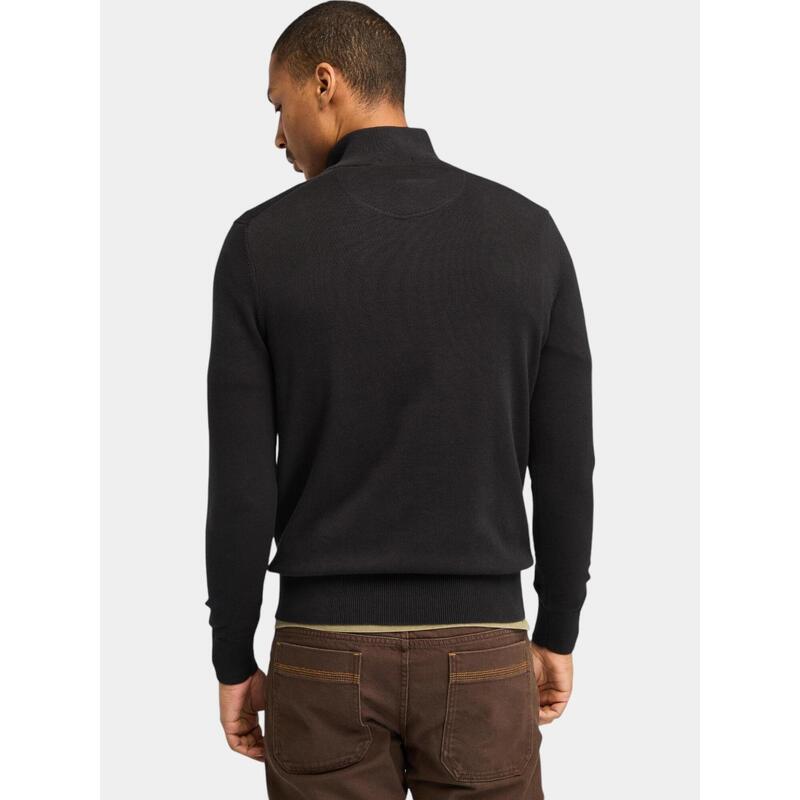 Cardigan Cotton Yd 1/4 Zip Sweater barbati