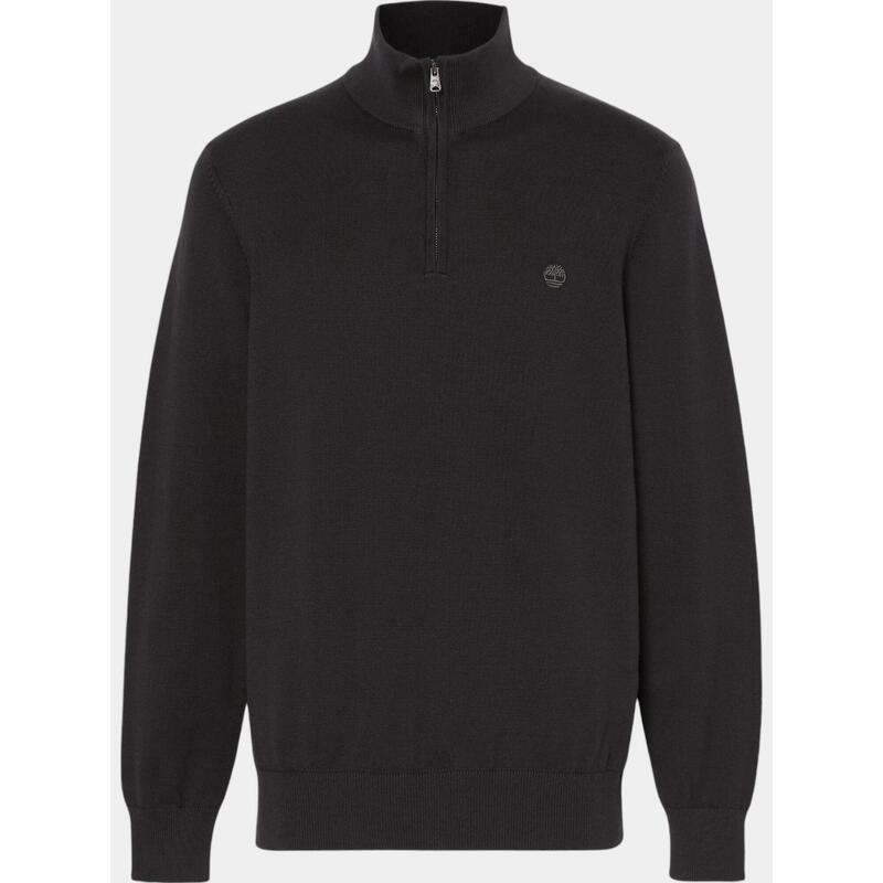 Cardigan Cotton Yd 1/4 Zip Sweater barbati