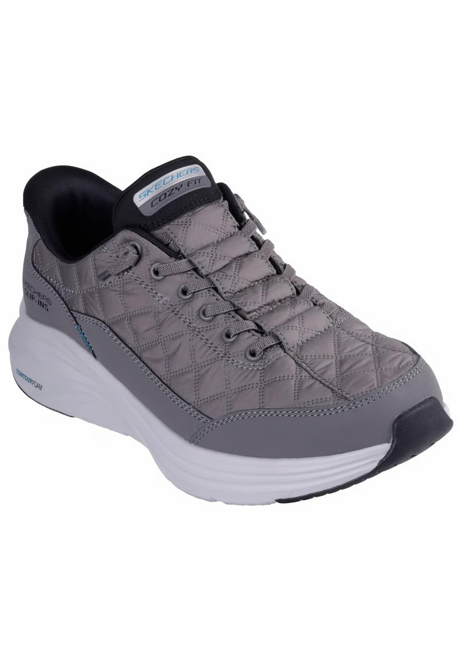 Skechers Herren Cozy Fit Slip-ins Sneaker Contour Foam 232619 CCBK 3/4